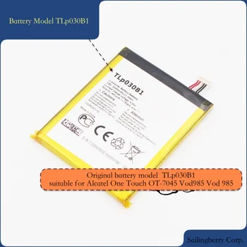 

Battery suitable for Alcatel One Touch OT-7045 Vod985 with battery model TLp030B1
