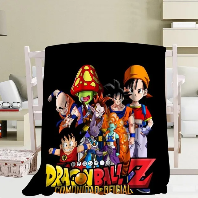 Аниме Dragon ball z одеяло s Путешествия Диван коралловый флис тканевые одеяла мягкие пользовательские Фланелевые Одеяло для дивана/постельное покрывало