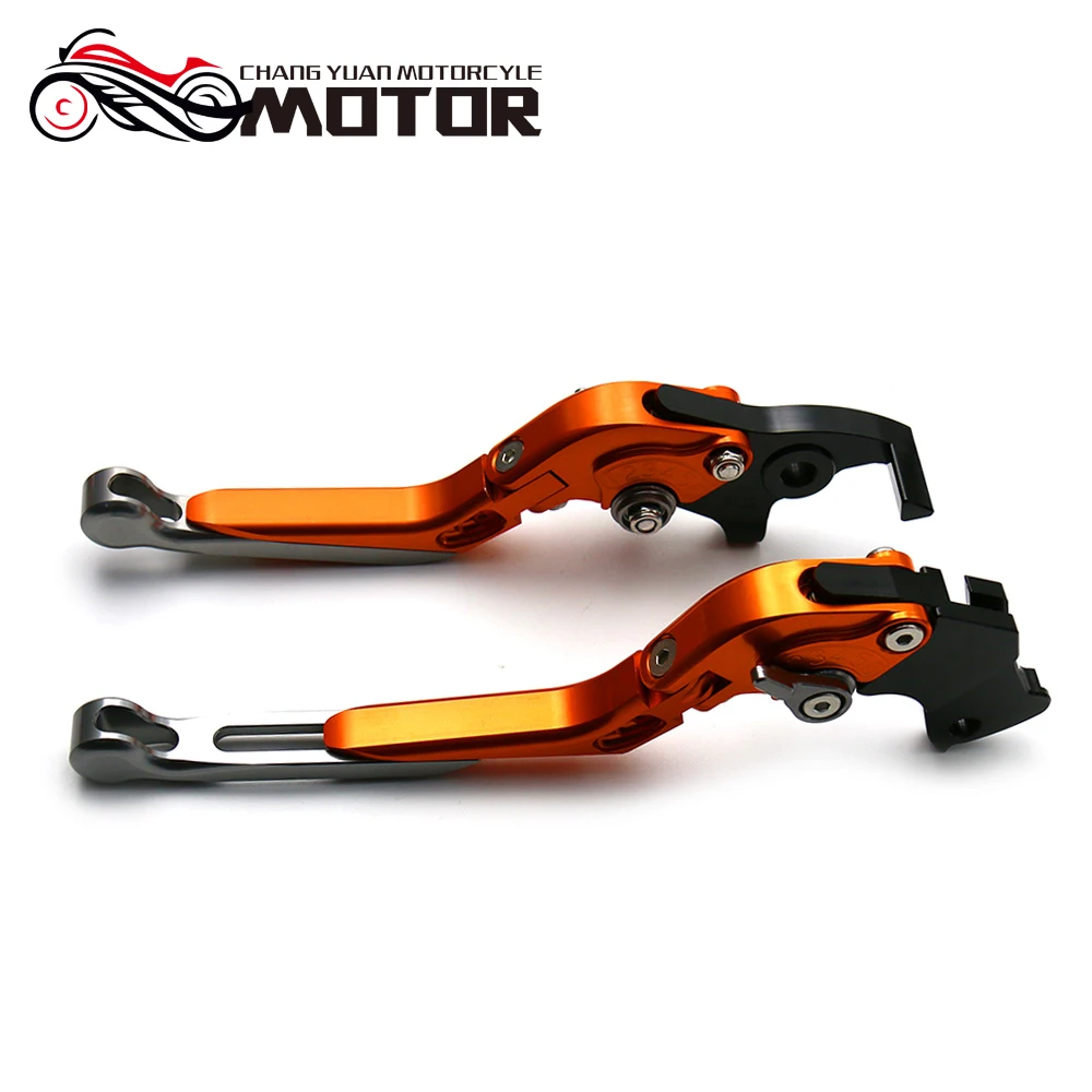 CNC aluminio motocicleta palanca para KTM Duque 125 de 200, 390 duke- de plegable ajustable alargamiento de embrague de freno palancas