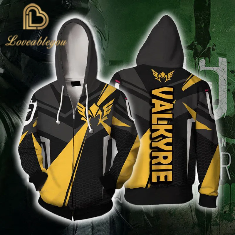 

Game Rainbow Six Siege Sweatshirt Hoodies Men Hoody Spring Autumn Zipper Women Jacket Hoodie Hip Hop Harajuku Clothing