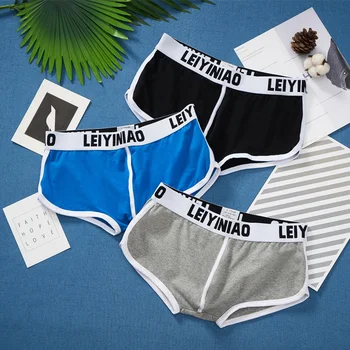 

4pcs 2020 Brand New Men Underwear boxer Cotton Cartoon Cat Ropa Interior Hombre Cuecas Masculina Mens Boxers Size M-3XL