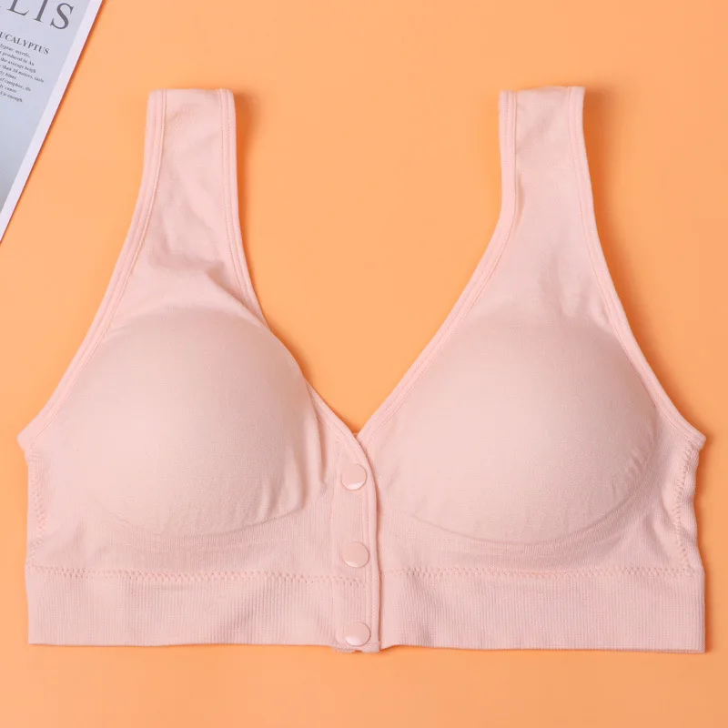 A921Mastectomy бюстгальтер спереди нижнее белье бюстгальтер спереди - Цвет: Розовый