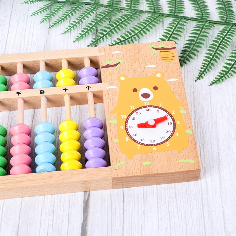 Бук 13 abacus деревянный abacus Начальная школа дети учатся учебные пособия по математике деревянные Обучающие игрушки китайский abacus