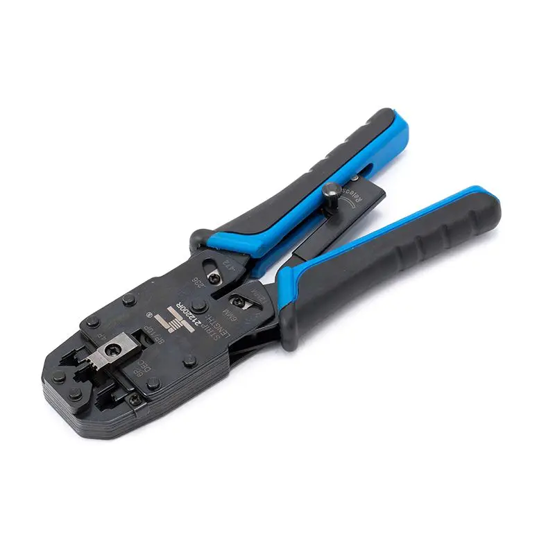 Multi-function 10P10C 8P8C 6P6C Crimping Pliers RJ50 RJ48 RJ12 Crystal Head Crimping Tool Network Crimping Tool 2