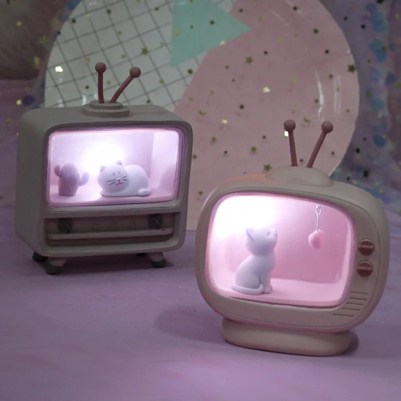 Креативные товары ночные светильники с изображением сердца девушки Neko радио