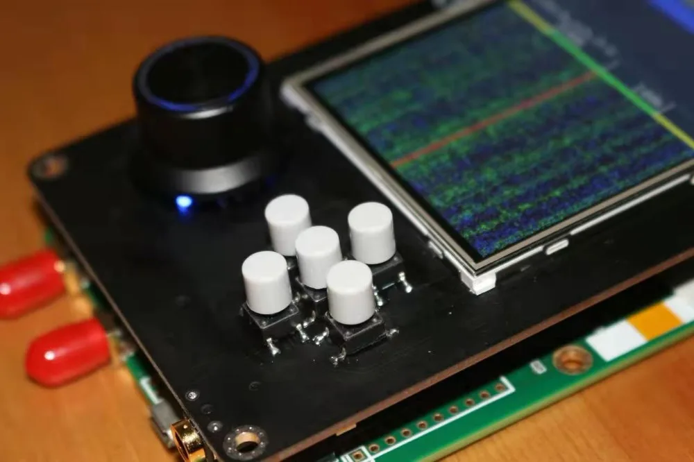 Последняя версия PORTAPACK для HACKRF ONE SDR программное обеспечение определение радио+ 0.5ppm gps TXCO+ 3,2 дюймов сенсорный ЖК-дисплей+ 1500 мАч батарея