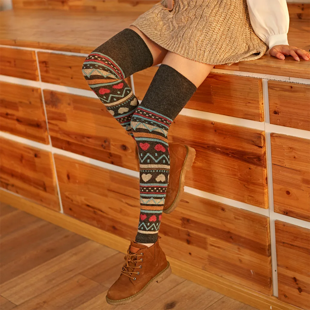 1 Pair Women Girls Leg Warmers Socks Long Footless Socks Winter Autumn Dance Ballet Stocks Leg Warmers Women Calcetin Para Bota