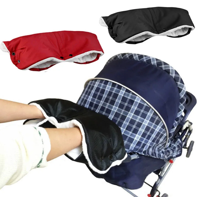 

Warm Armrests Glove for Baby Stroller Anti Cold Warmer Hands Wrapped Gloves Mum Hand Muff for Pram Pushchair