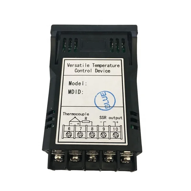 Intelligent PID Temperature Controller Thermostat, Digital Display, Industrial Use, 1300°C Capacity, 48x24mm