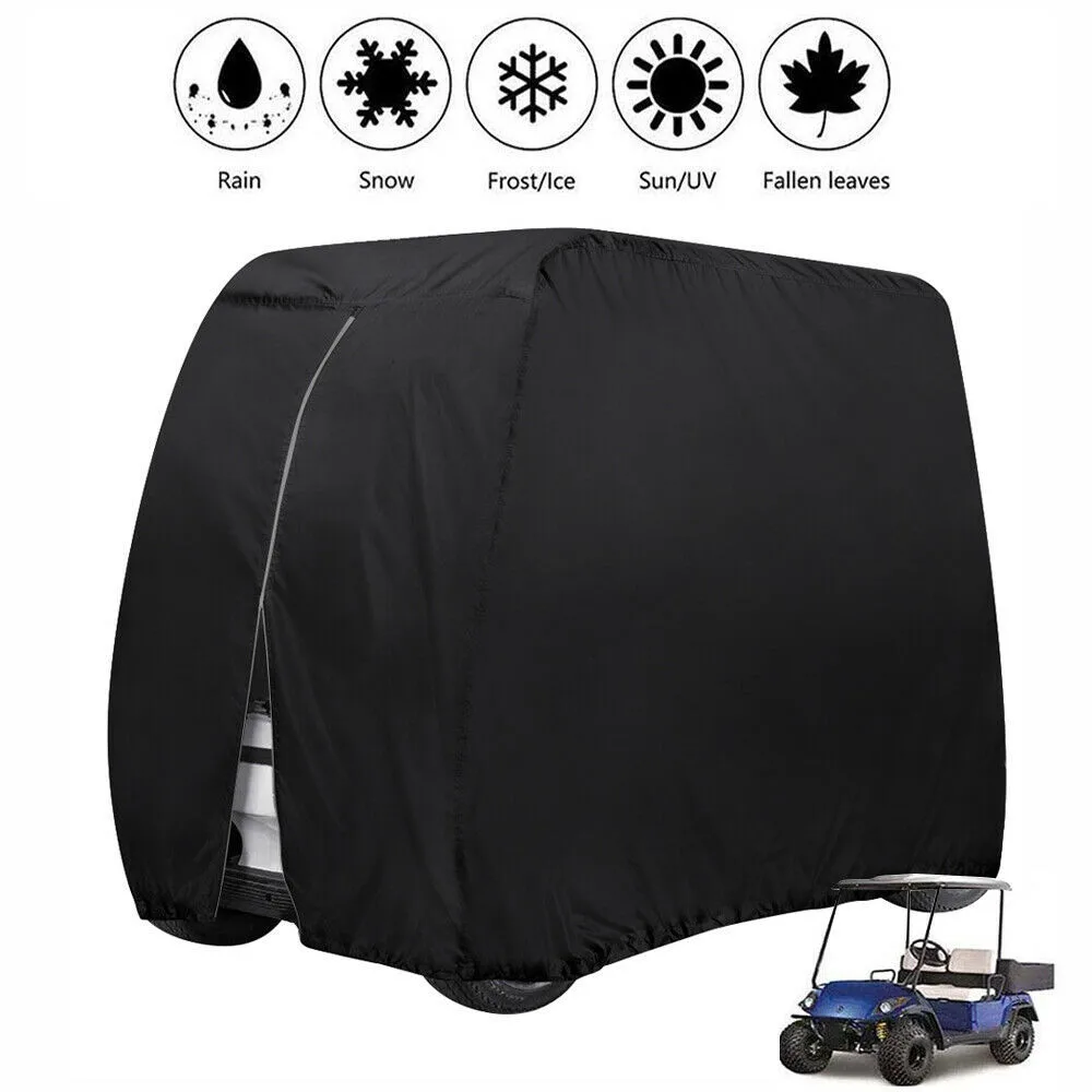 4 Passenger Golf Cart Cover Oxford Waterproof Storage Cover Carrying bag Club Car Roof Rain Accessories