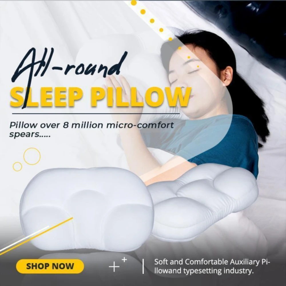 Sleeping Aid Pillow Concave Super Comfortable Allround Sleep Pillow