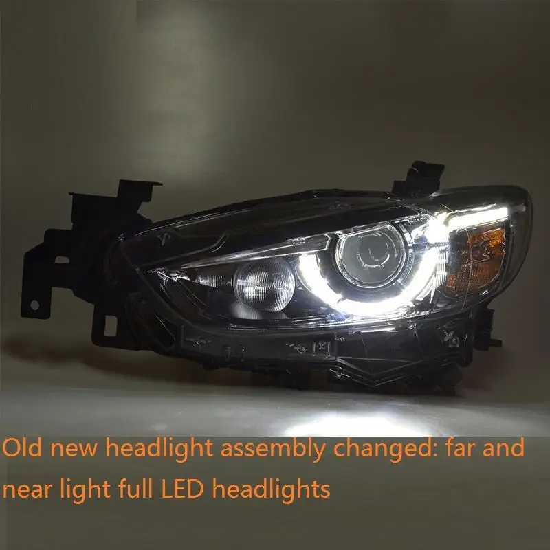 Аксессуары для дневных ходовых огней в сборе Cob Drl автомобилей Luces Led Para авто освещение фары 17 18 для Mazda Atenza