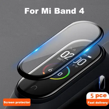 

For XiaoMi Mi Band 4 Smart Wristband Bracelet Hydrogel Film Not Tempered Glass Explosion-proof scratch-resistant Protective Film
