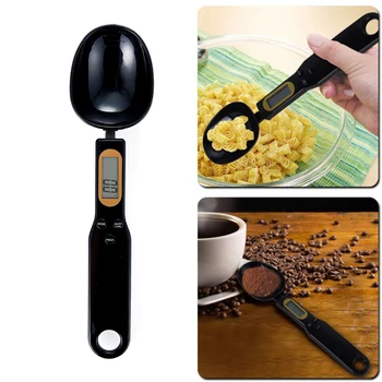 

500g/0.1g Mini Electronic Scales Creative Measuring Spoon Scale Portable Flour Seasoning Scale Measuring Spoon balance cuisine