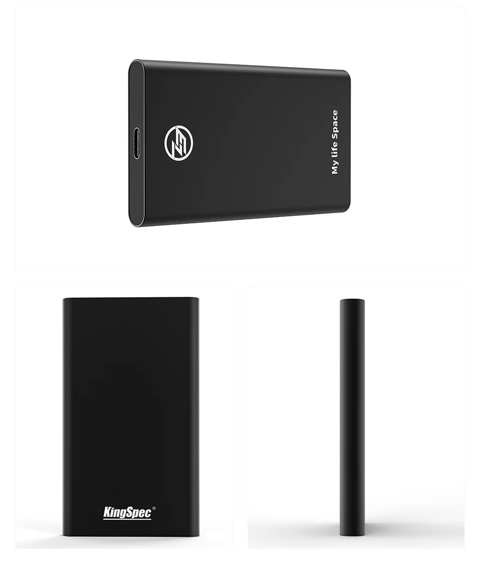 KingSpec Portable SSD 120GB 240gb ssd 1TB hdd External SSD Type C USB3