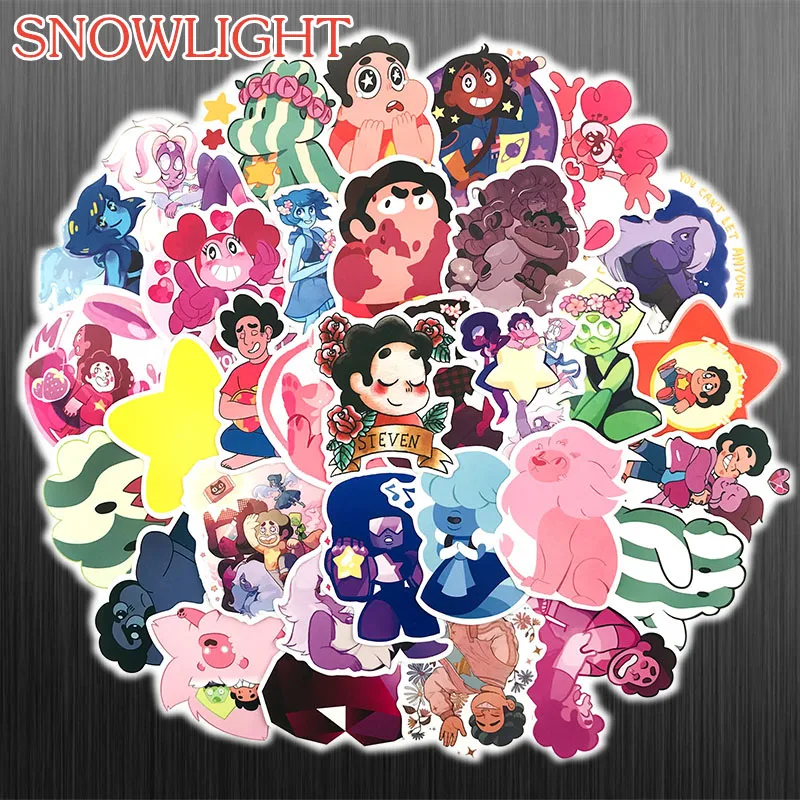 10/30/50 pcs/pack Cool Steven Universe Girl Anime Stiker For Children On The Laptop Fridge Phone Skateboard Suitcase Sticker