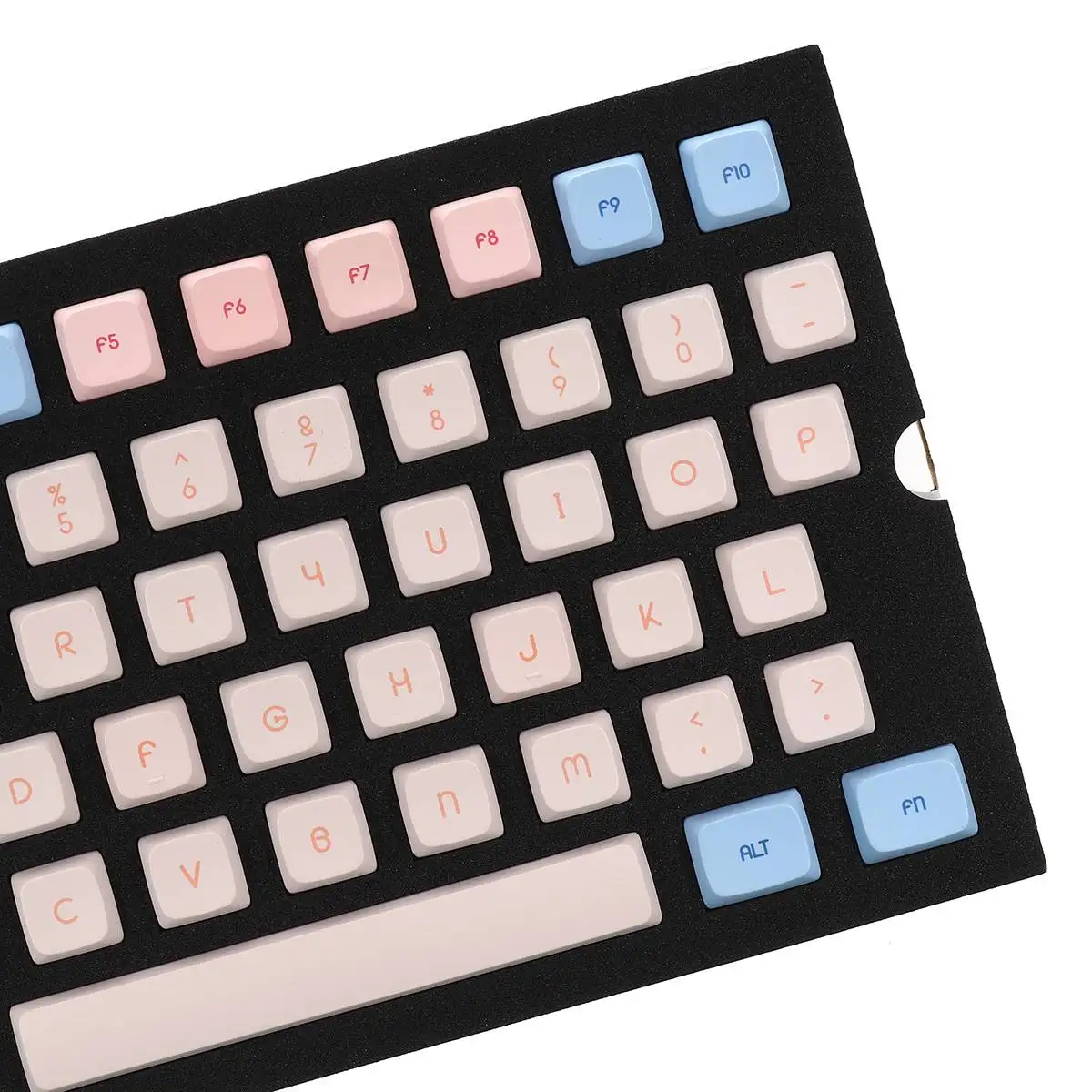 Детская тема 104-key Keycaps PBT Материал термосублимационный процесс Keycap для Minila67 GH60/64/68 660m 980m