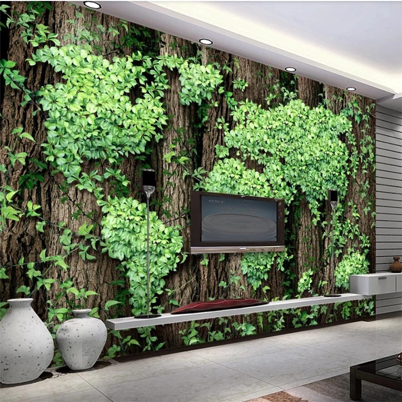 

wellyu Customized large murals fashion home improvement creative world map vine 3D living room sofa TV background wall