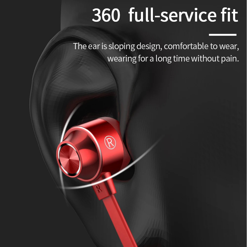 Bluetooth наушники с шейным воротником Youth Edition спортивные беспроводные микрофоном