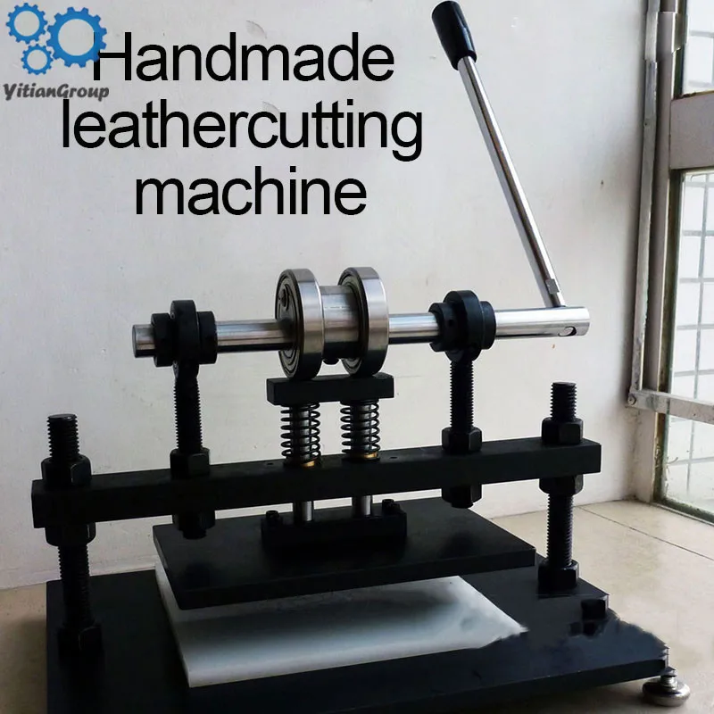 

Manual die cutting machine, leather leather indentation / cutting machine, punch leather die cutting machine
