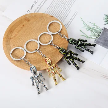 

Avenger New Iron Man Key Chain Metal Solid Model Pendant
