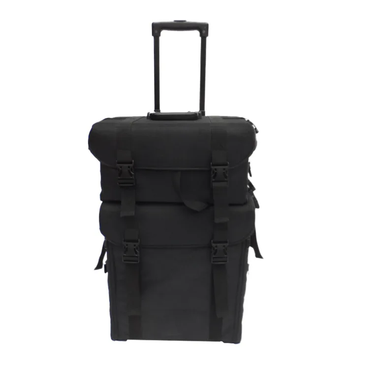

New Style Oxford Cloth Multi-functional Travel Trolley Profession Cosmetic Makeup Artist Only Beauty And Hair Manicure