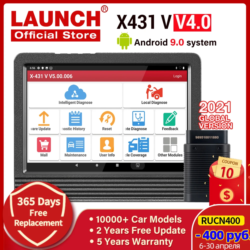 Diagnostic-Tool Code-Reader Launch X431 Automotive Obd-Obd2 Professional Full-System