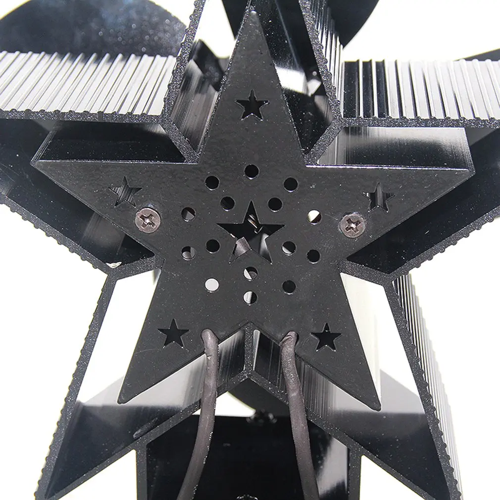 Premium Fireplace Thermodynamic Fan Alumina Fan Blade Ultra Quiet Warm Fireplace Fan Thermal Power Fan