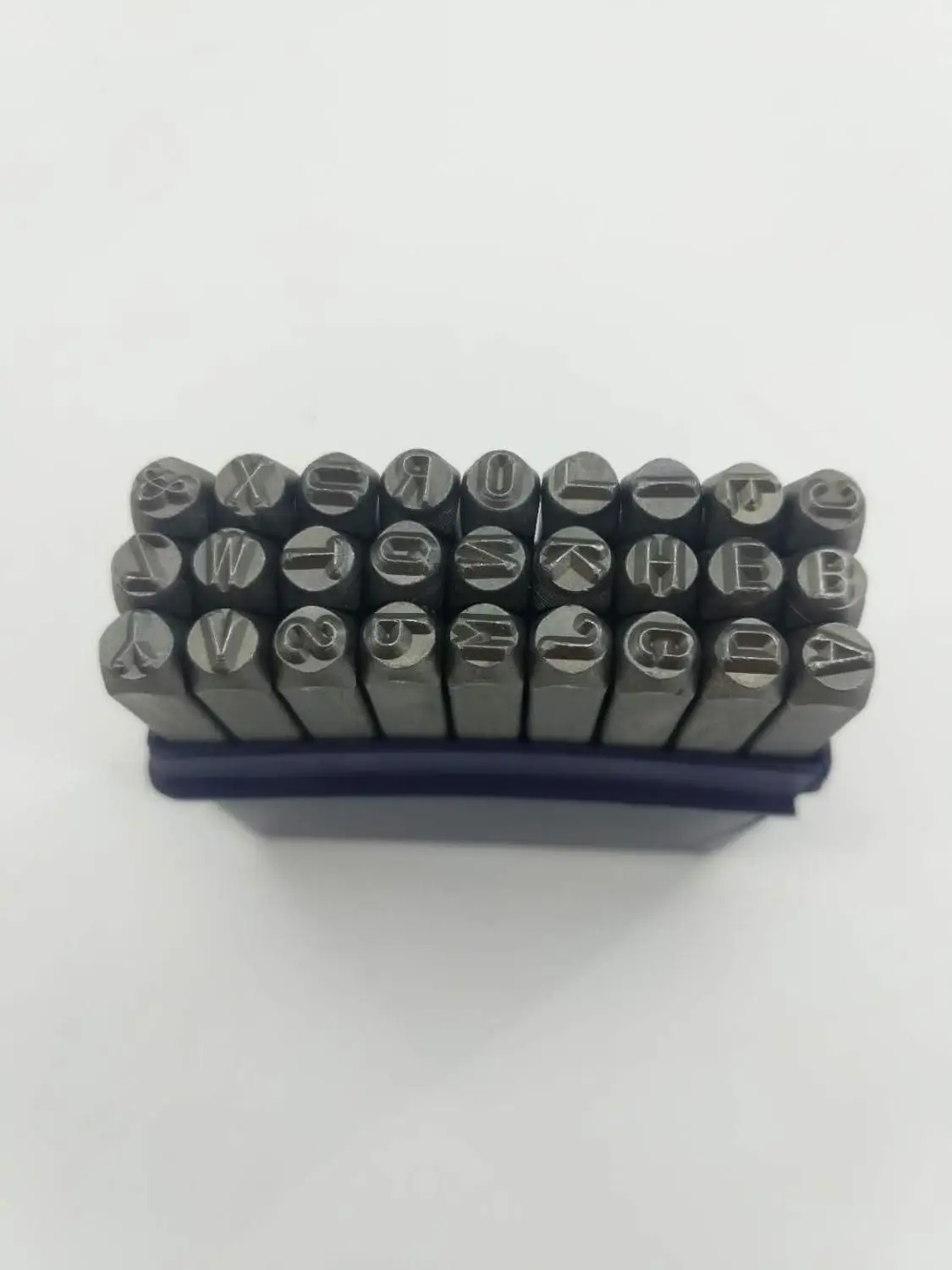 Steel Die Metal Stamping kit Punch Tool Letters Alphabet Numbers Punch Set DIY Metal wood leather Stamp