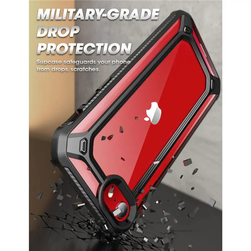 SUPCASE для iPhone SE 2020 чехол 7/8 серии EXO гибридный защитный прозрачный бампер из