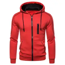 

2021 New Autumn Winter Cotton Hoodied Mens Sweatshirts Solid Hoody Fleece Thick Hoodies Men Sportswear Zipper Sweatshirts Men