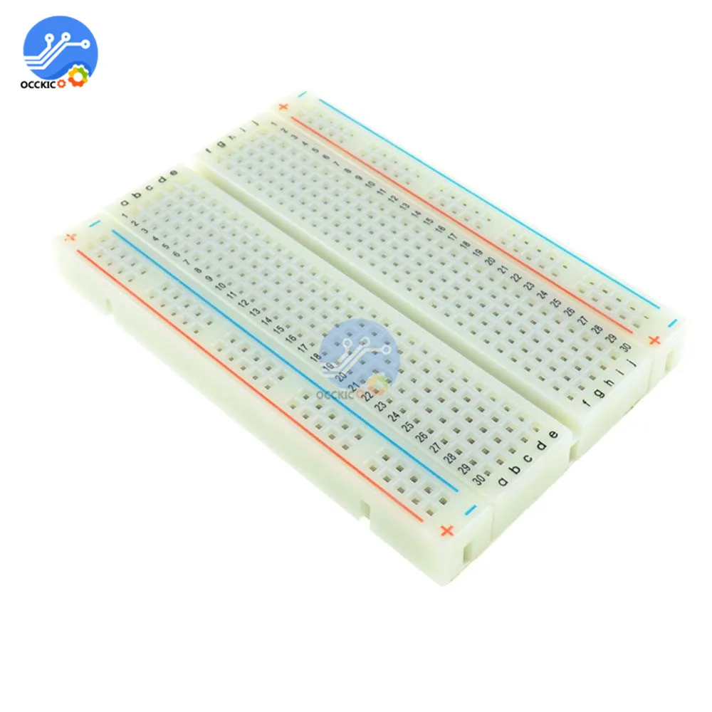 400 точек привязки отверстия универсальная макетная плата PCB без пайки мини