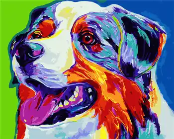

OPDBN Wall Art Canvas Painting by Number Posters Cartoon Poster Canvas Painting for Living Room Home Decor No Frame