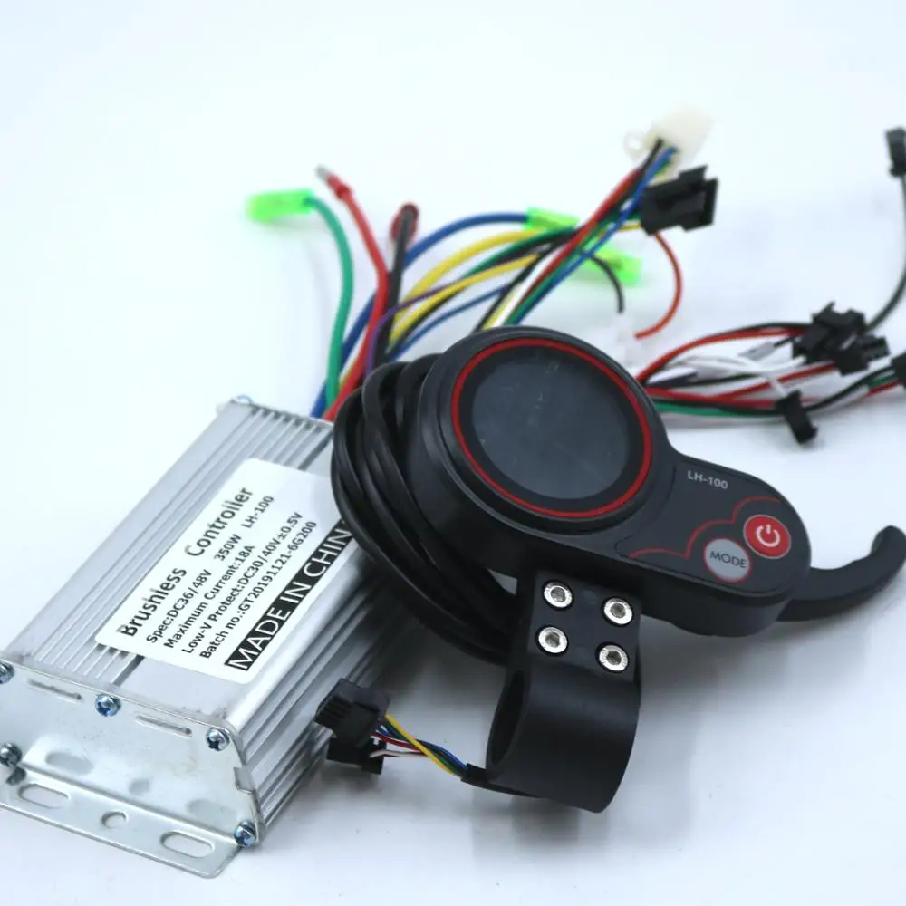 GREENTIME 36V 48V 350W BLDC Electric scooter controller E bike brushless speed driver and QS S4