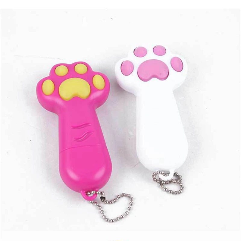 1 шт. 3 в 1 Многофункциональная игрушка для кошек USB перезаряжаемая световая указка фонарик УФ, забавная тренировочная игрушка для кошек