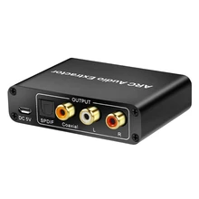 

ARC Adapter 192KHz Converter HDMI-compatible Extractor Digital to Analog Stereo 3.5mm Jack ARC