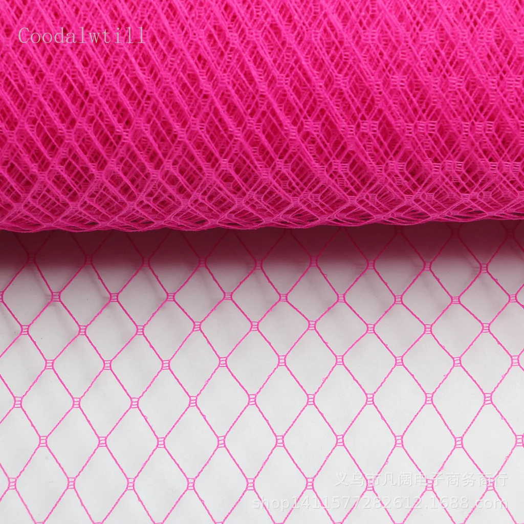 Wedding Millinery Netting Russian Veiling Birdcage Veil DIY Hat Trimming Hair Accessories Tulle Dress Fabric 25cm*1m,tulle fabric,birdcage veil fabric