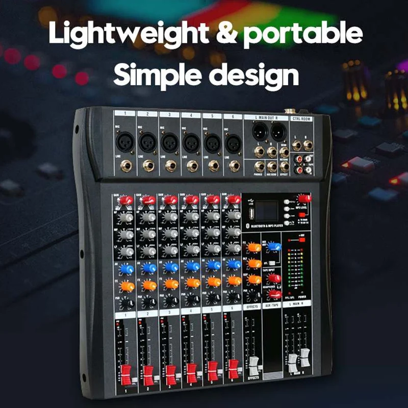 Studio o Sound Mixing Console Bluetooth USB Record