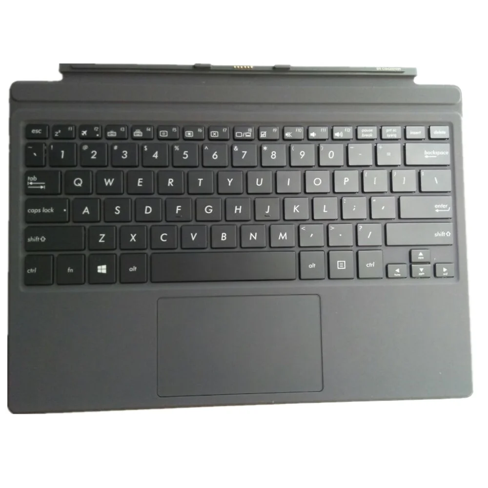 

Клавиатура для ноутбука, подставка для рук, клавиатура для ASUS Transformer Book T303 T303UA, цвет черный, американская версия