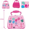 Baby Girls Make Up Set Toys Pretend Play Cosmetic Bag Beauty Hair Salon Toy Makeup Tools Kit Children Pretend Play Toys 6
