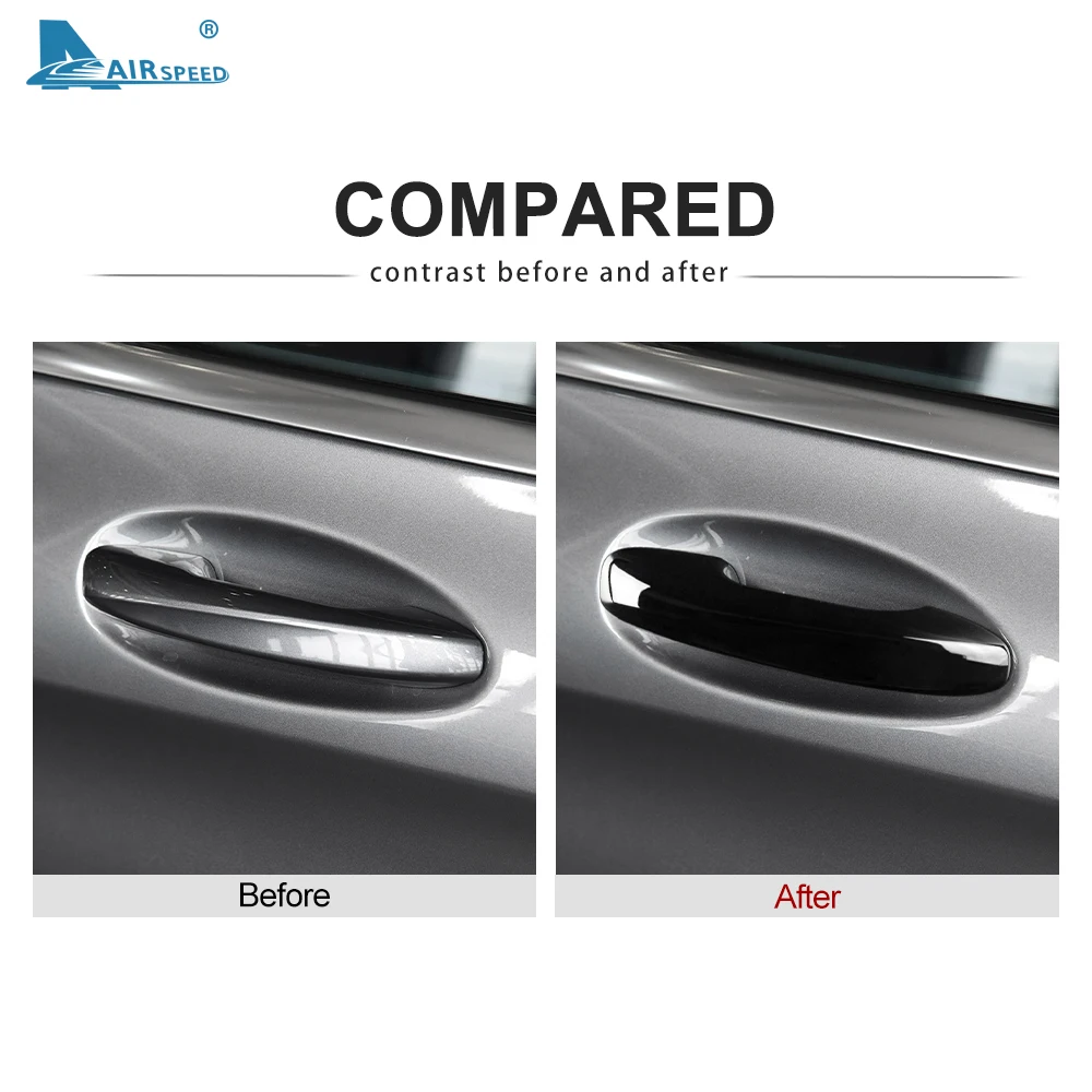 ABS for Mercedes Benz A B C E GLC CLA GLE GLS GLB CLS Class W177 W247 W205 W213 X253 C118 W167 X157 X247 C257 Door Handle Cover