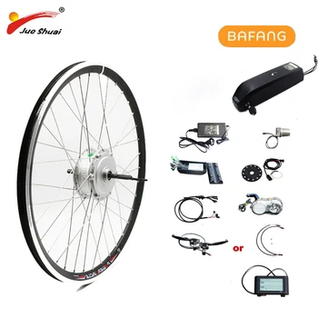 

BAFANG 48V500W Electric bicycle Conversion Kit with 48V15Asam/18Asam battery 8FUN Hub motor with LCD900 E-Bike kit