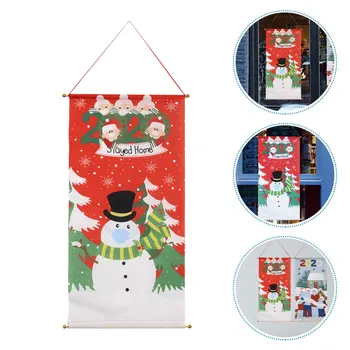 

1 PC Festive Garden Flag Hanging Ornament Hanging Flag for Party Holiday