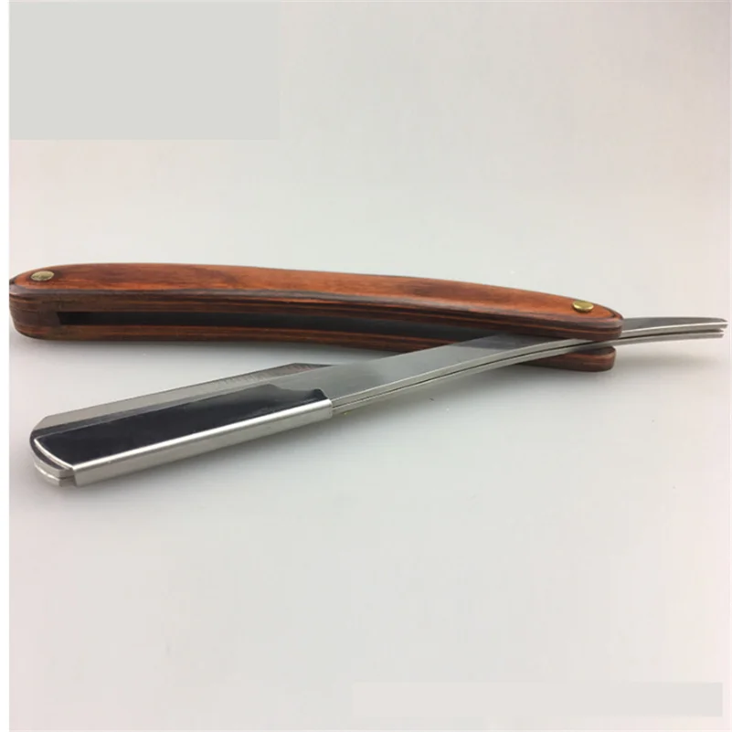 Color Wood Knife Holder Manual Scraper Razor Handle Razor Holder Men Shaving Barber Tools G1105