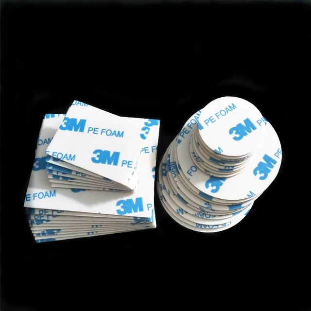 Double Side Adhesive Foam Tape Round  Double Sided Adhesive Pads Foam -  10-100pcs - Aliexpress