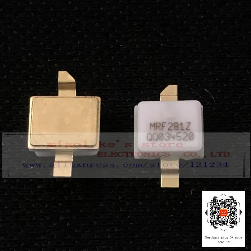 [1pcs] MRF281Z MRF281ZR1 [RF Mosfet LDMOS 26V 25mA 1.93GHz 12.5dB 4W NI-200Z/CASE458C-03] 100%Original transistor | Электронные