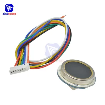 

diymore R551 Circle Capacitance Fingerprint Identification Sensor Module with Wire DC 3.3V