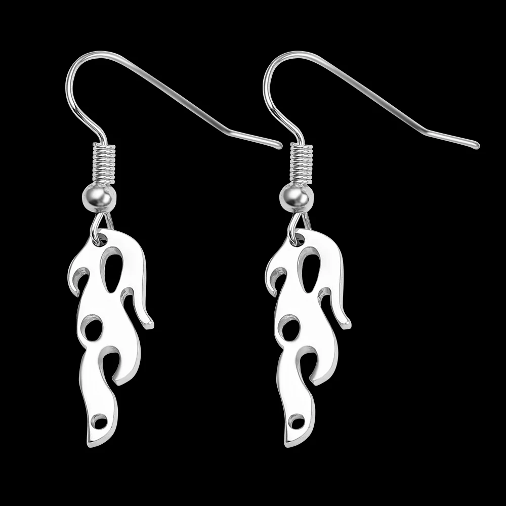 

Drop Selling Flame Earrings For Women Girl Fashion Pendant Hanging High-grade Earrings Femme Personalized Ear Gifts