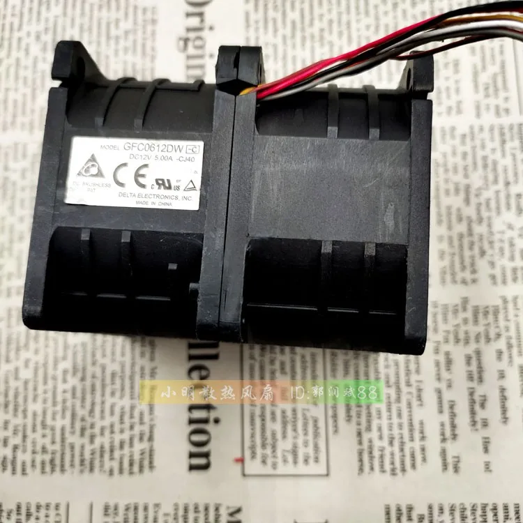 GFC0612DW 6076 12v 5.00A 6 см защиты электродвигателя Вентилятор охлаждения