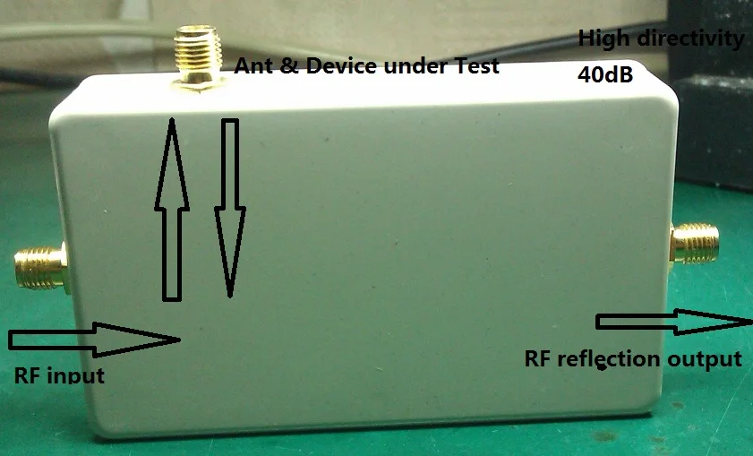 1mhz--1500mhz-rfリフレクションブリッジvswrブリッジ40db